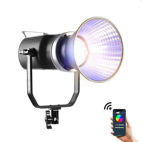 GVM SD200R RGB & Bi-Color LED Studio Video Spotlight