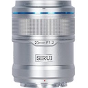 Sirui Sniper 23mm f/1.2 Autofocus Lens (FUJIFILM X, Silver)