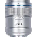 Sirui Sniper 33mm f/1.2 Autofocus Lens (FUJIFILM X, Silver)