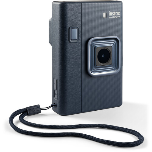 FUJIFILM INSTAX MINI LIPLAY+ Hybrid Instant(Midnight Blue) Camera