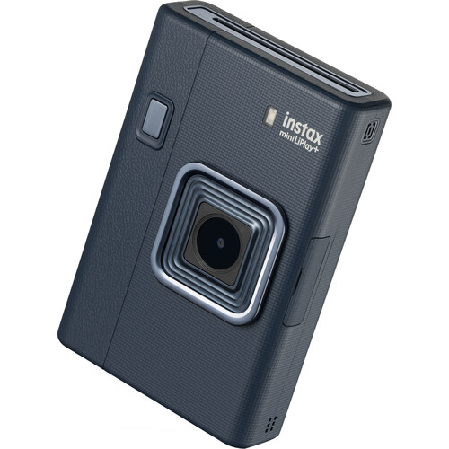 FUJIFILM INSTAX MINI LIPLAY+ Hybrid Instant(Midnight Blue) Camera