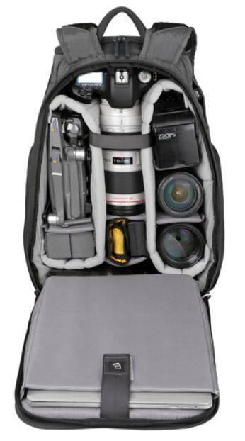 VEO ADAPTOR R48 GRAY CAMERA BACKPACK