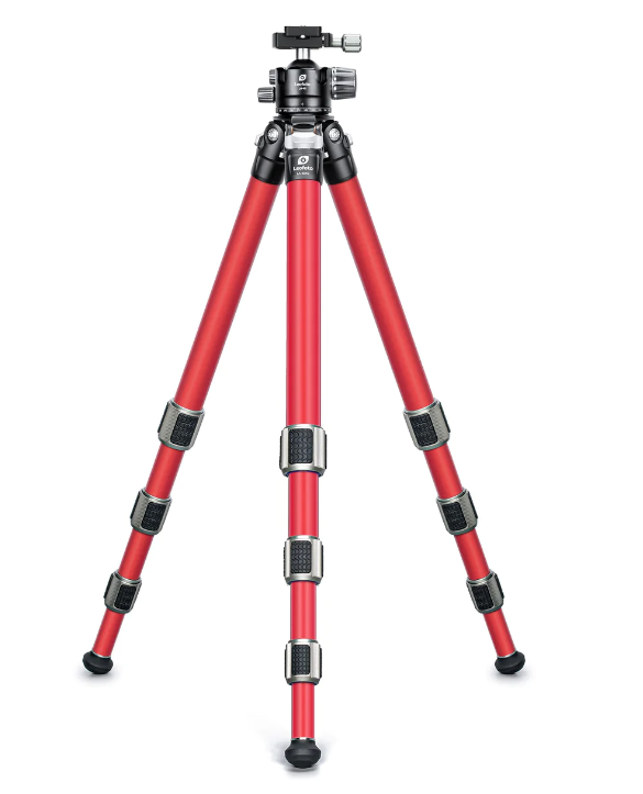 LA-324C+LH-40 Red Athena Sea Tripod with Ballhead