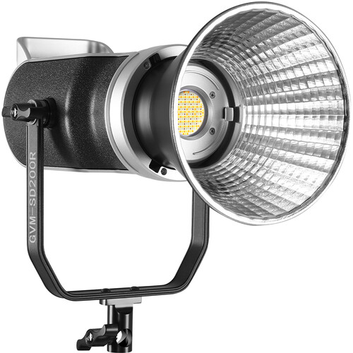 GVM SD200R RGB & Bi-Color LED Studio Video Spotlight