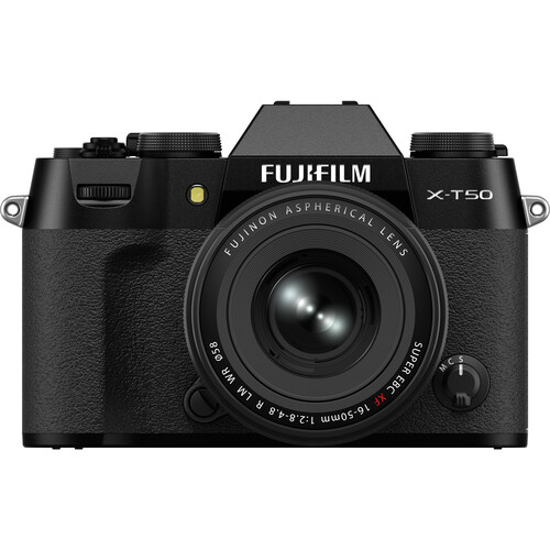 FUJIFILM X-T50 Mirrorless Camera with XF 16-50mm f/2.8-4.8 Lens (Black)