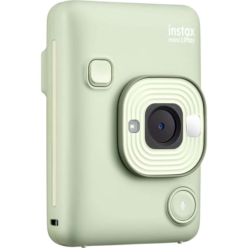 FUJIFILM Instax Mini Liplay Hybrid Instant Camera (Matcha Green)