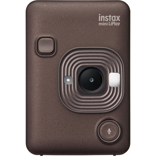FUJIFILM Instax Mini Liplay Hybrid Instant Camera (Deep Bronze)