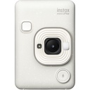 FUJIFILM Instax Mini Liplay Hybrid Instant Camera (Misty White)