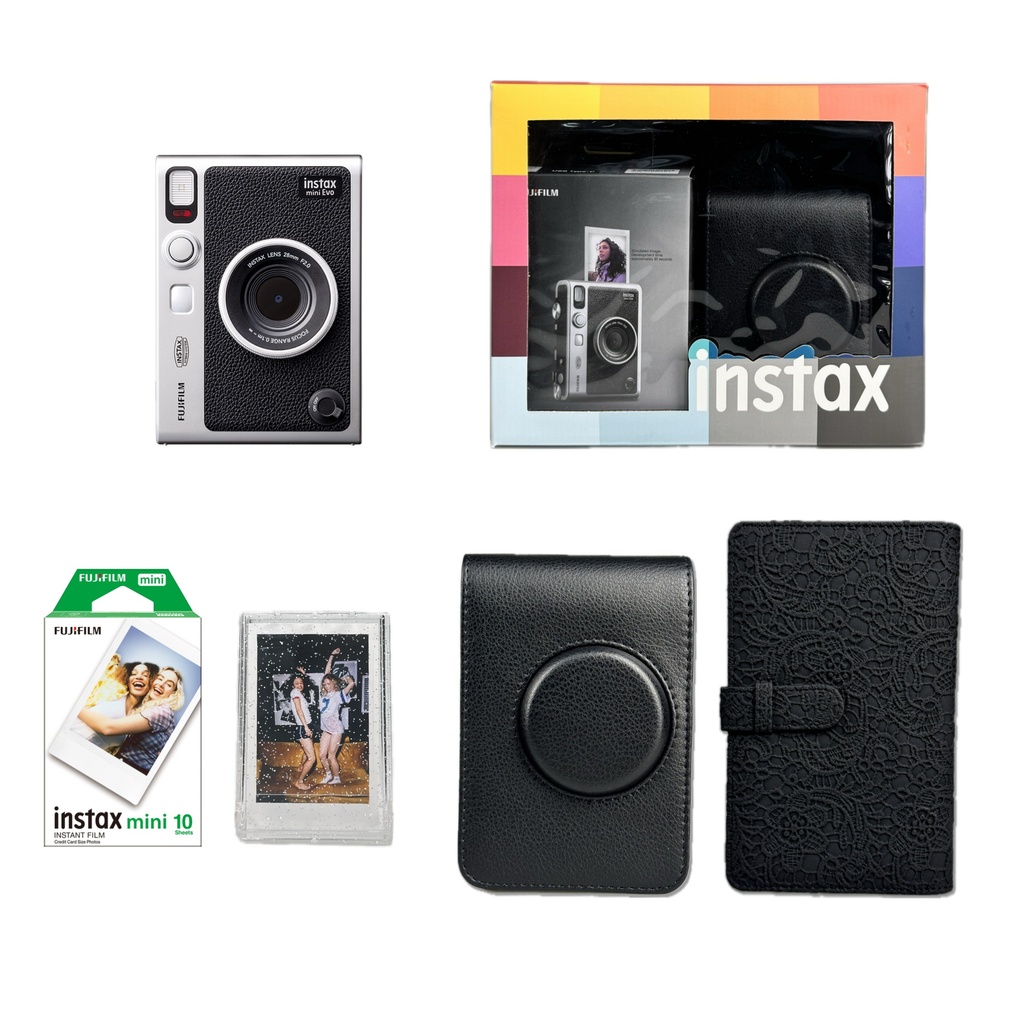 Instax Mini Evo Black Lifestyle