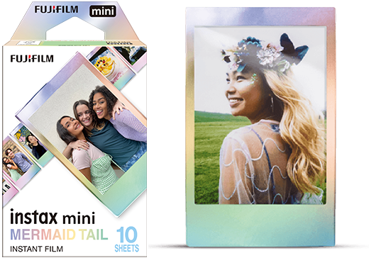 Instax Film Effect Mermaid Tail 1x10