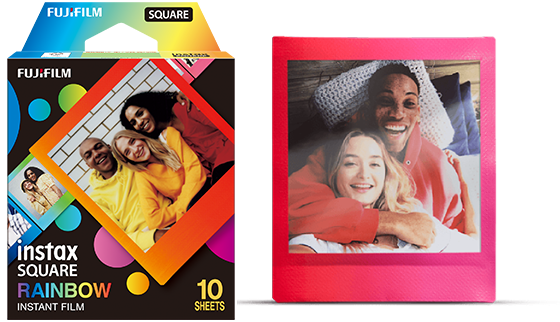 فلم انستاكس مربع مؤثرات قوس قزح 