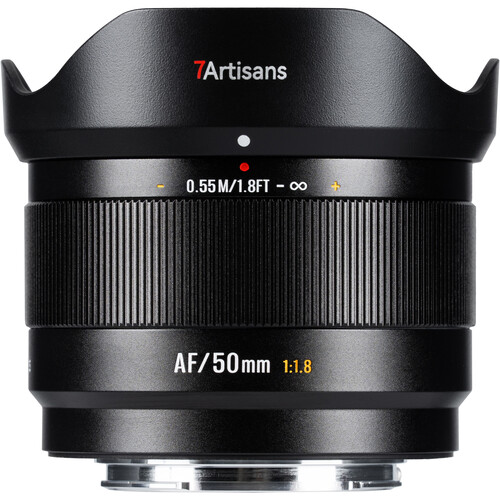 7Artisans Lite Series 50mm f/1.8 AF Lens