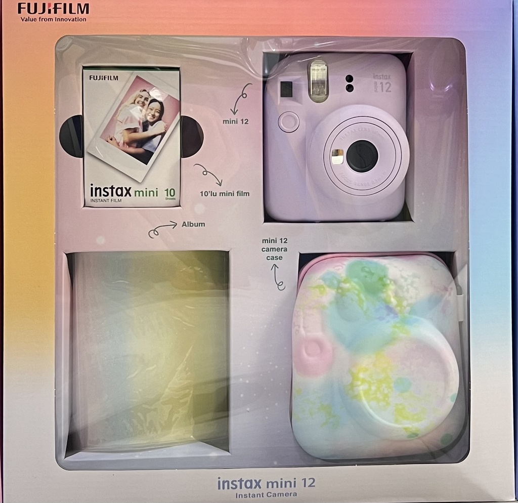 Instax mini 12 Gift Box Purple