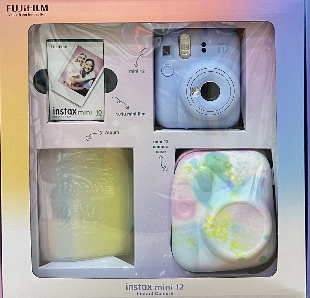 Instax mini 12 Gift Box Blue