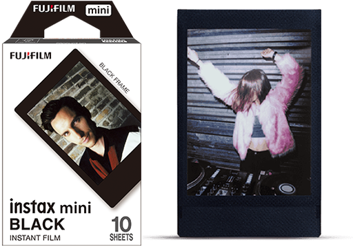 Instax Film Effect Black 1x10