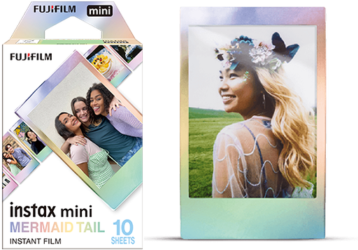 Instax Film Effect Mermaid Tail 1x10