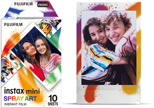Instax Film Effect Spray Art 1x10