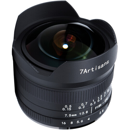 7Artisans 7.5mm F2.8 MKII Fisheye Fujifilm X Mount