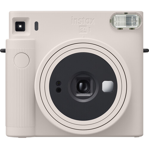 كاميرا FUJIFILM INSTAX SQUARE SQ1 الفورية (لون أبيض طباشيري – Chalk White)