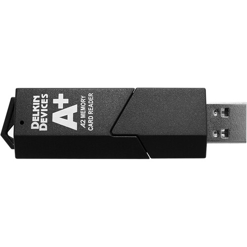 Delkin Devices USB 3.1 Gen 1 SD & microSD A2 Memory Card Reader