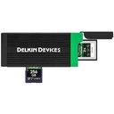 Delkin Devices USB 3.2 CFexpress Type B Card and SD UHS-II Memory Card Reader