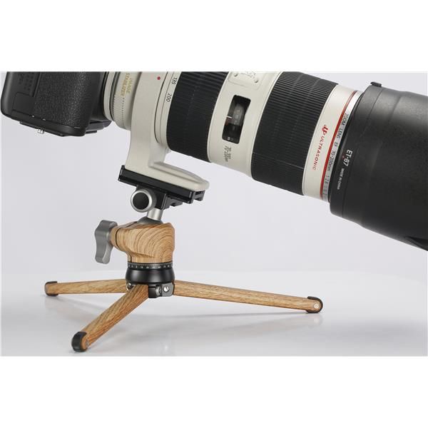 MT-01 Wood Mini Tripod + LH-25  Ballhead