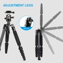 Traveler 5AX Aluminium Tripod