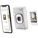 INSTAX Mini LiPlay Hybrid Instant Camera (Stone White)