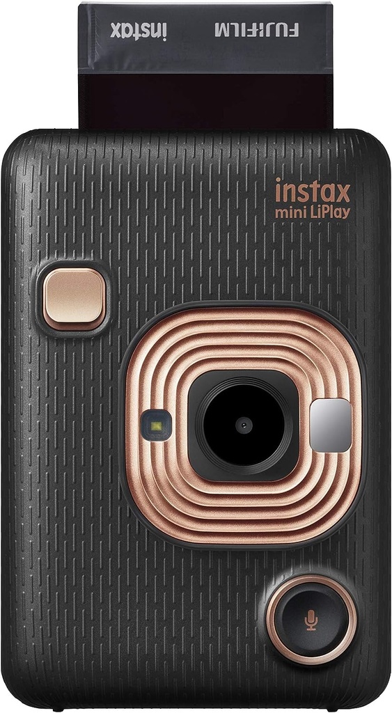 INSTAX Mini LiPlay Hybrid Instant Camera (Black)