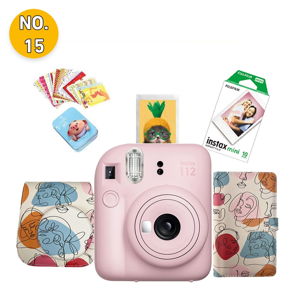 INSTAX MINI 12 Lifestyle Pack (Blossom Pink)