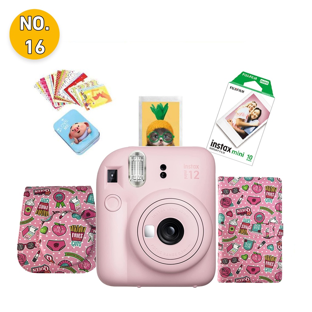 INSTAX MINI 12 Lifestyle Pack (Blossom Pink)