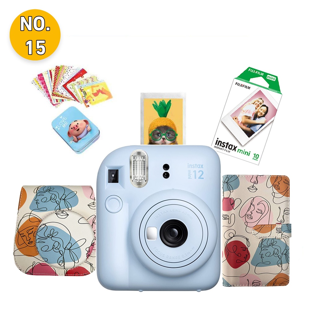 INSTAX MINI 12 Lifestyle Pack (Pastel Blue)