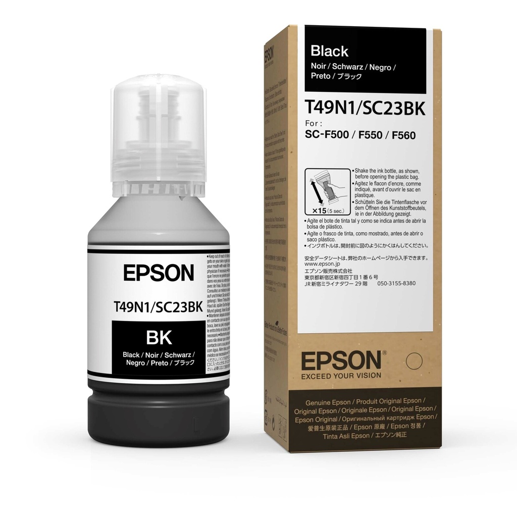 Epson Original Ink 140 ml for Epson F100 & F500