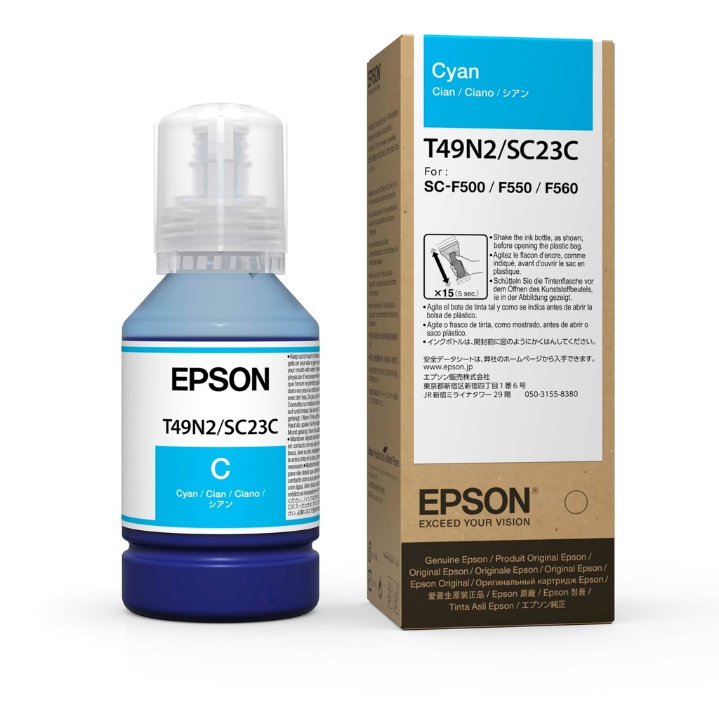 Epson Original Ink 140 ml for Epson F100 & F500