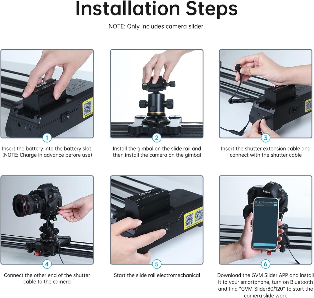 GVM SLIDER 80 Slider