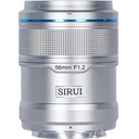 Sirui Sniper 56mm f/1.2 Autofocus Lens (FUJIFILM X, Silver)