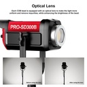 GVM Pro SD300B Bi-Color LED Monolight (300W)