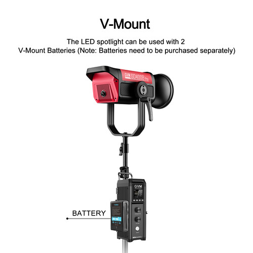 GVM Pro SD400B Bi-Color LED Monolight (400W)