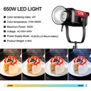 GVM Pro SD650B Bi-Color LED Monolight (650W)