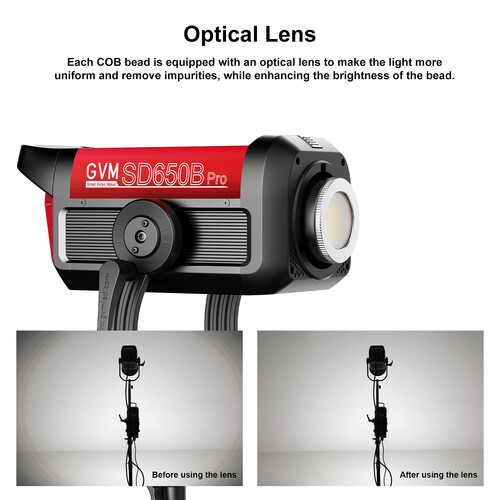 GVM Pro SD650B Bi-Color LED Monolight (650W)