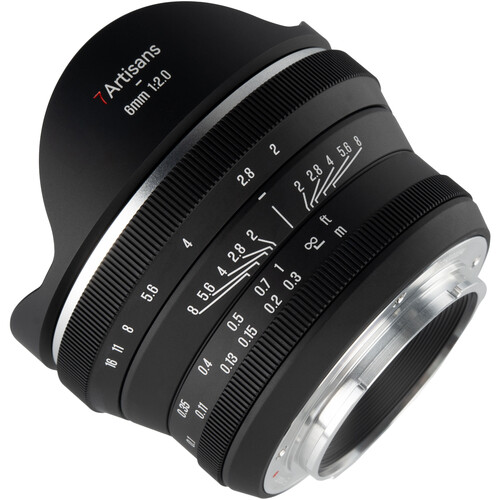 7Artisans 6mm F2 Fujifilm X Mount