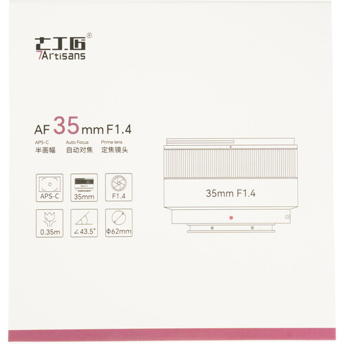 7Artisans AF 35mm F1.4 Fujifilm X Mount