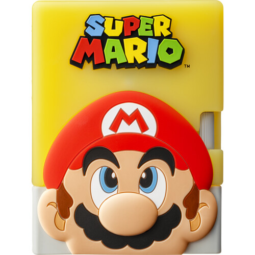 FUJIFILM Instax Mini Link 3 Smartphone Printer with Super Mario Case (Clay White)