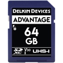 Delkin Devices 64GB Advantage UHS-I SDXC Memory Card