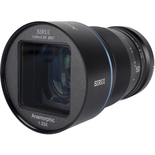 50mm f/1.8 Anamorphic 1.33x Lens (Fujifilm X-Mount)