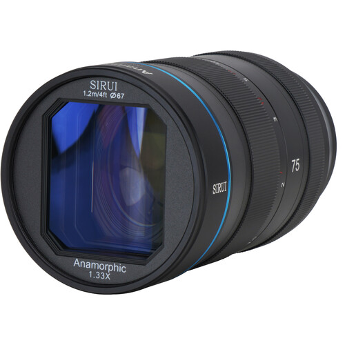 75mm f/1.8 1.33x Anamorphic Lens (Fuji X)