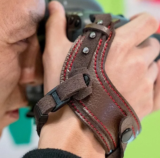 Leather Wrist Camera Grip