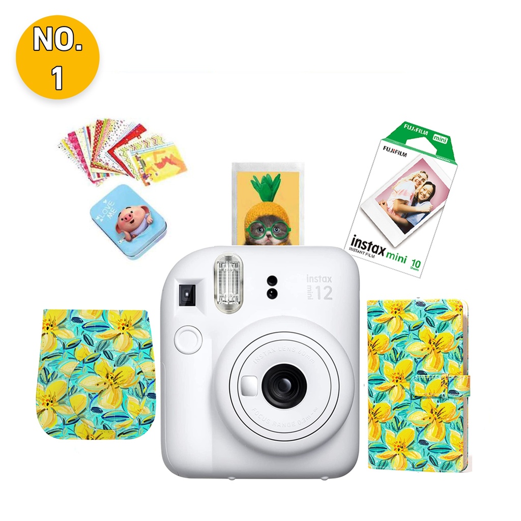 INSTAX MINI 12 Lifestyle Pack (Clay White)