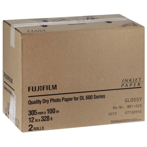 FUJIFILM DL600 12 Inch Glossy 1 Roll Paper (100m)
