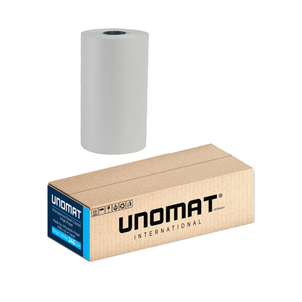 Unomat 12 Inch Roll (60m) Glossy For DL600 & DX/DE100